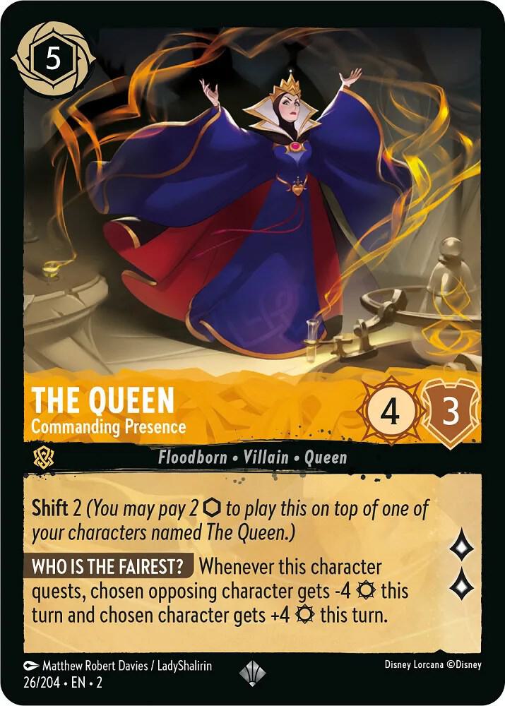 The Queen, Commanding Presence 26/204 (Rise of the Floodborn)