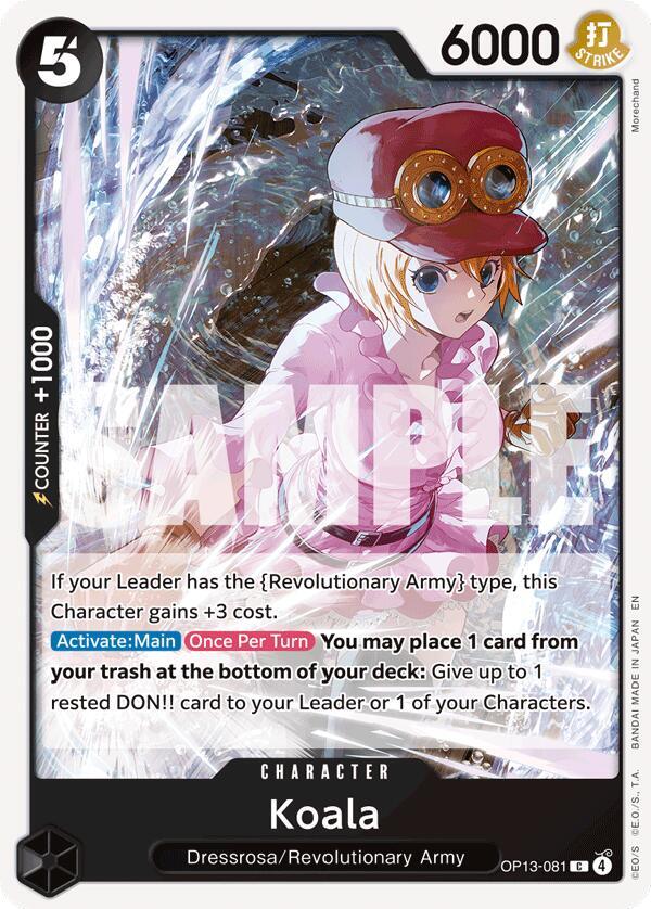 Koala OP13-081 (Carrying On His Will)