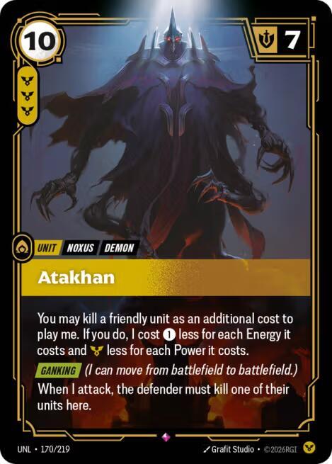 Atakhan 170/219 (Unleashed) - Foil