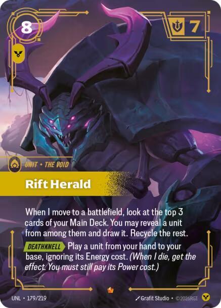 Rift Herald 179/219 (Unleashed) - Foil