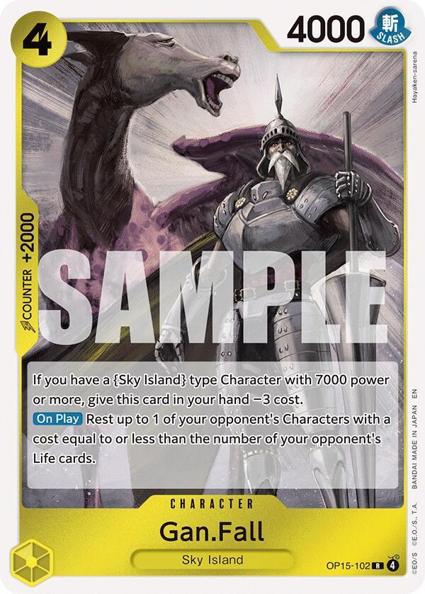 Gan.Fall OP15-102 (Adventure on Kami's Island) - Foil