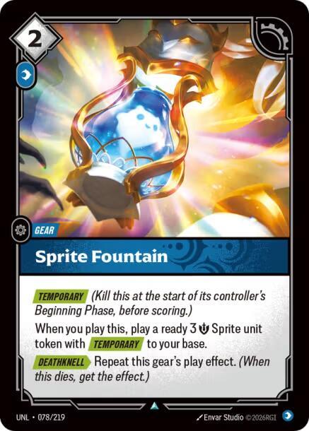 Sprite Fountain 078/219 (Unleashed)