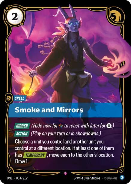 Smoke and Mirrors 083/219 (Unleashed) - Foil