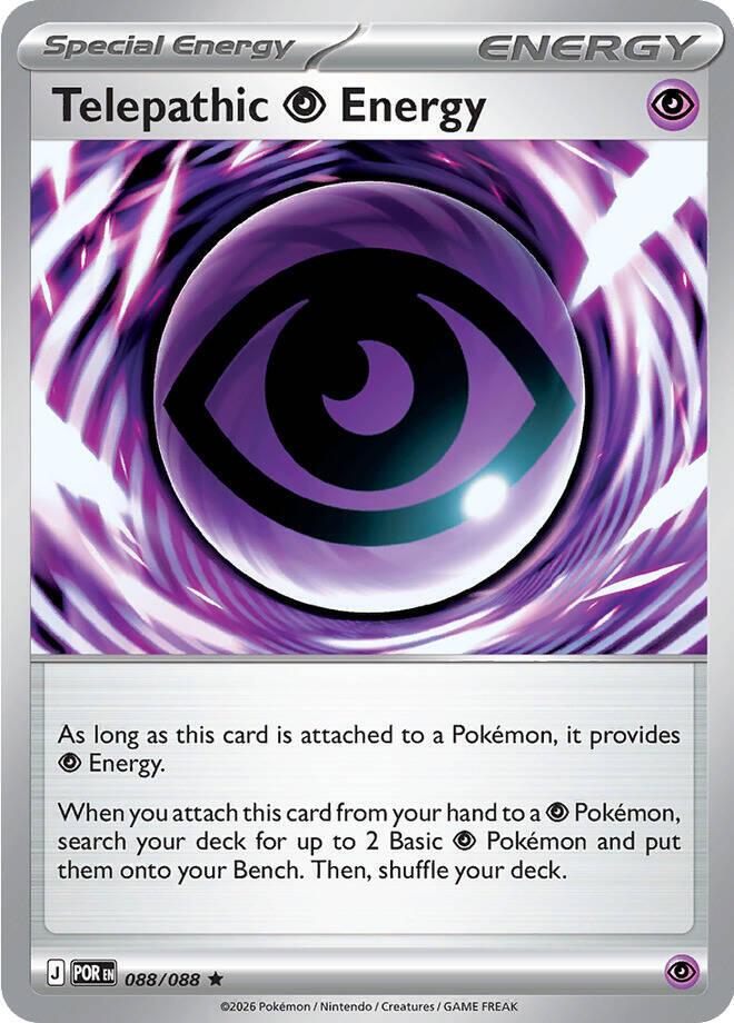 Telepathic Psychic Energy 088/088 (ME03: Perfect Order) - Holofoil