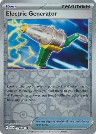 Electric Generator 079/091 (SV: Paldean Fates) - Reverse Holofoil