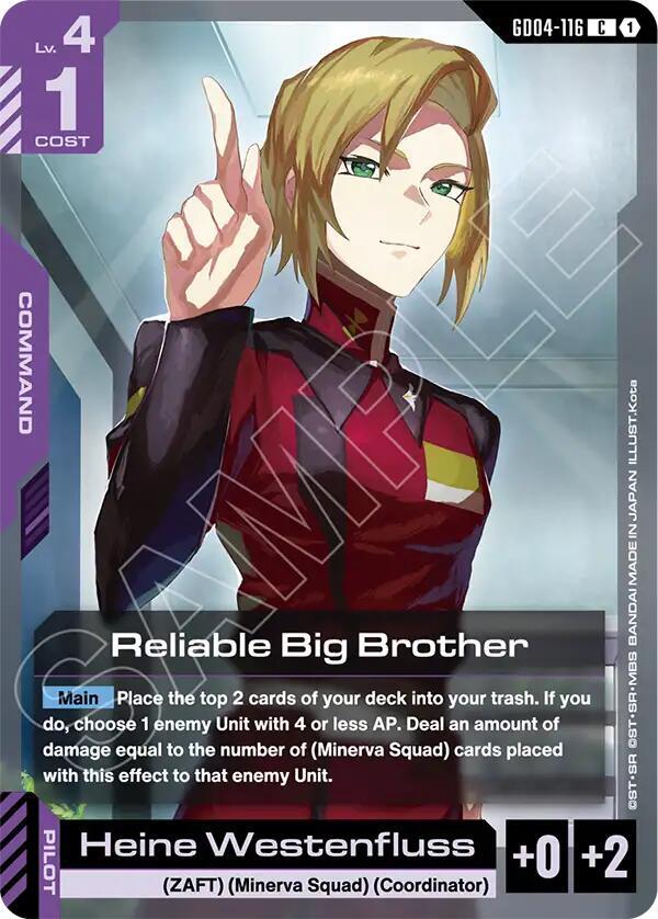 Reliable Big Brother GD04-116 (Phantom Aria)
