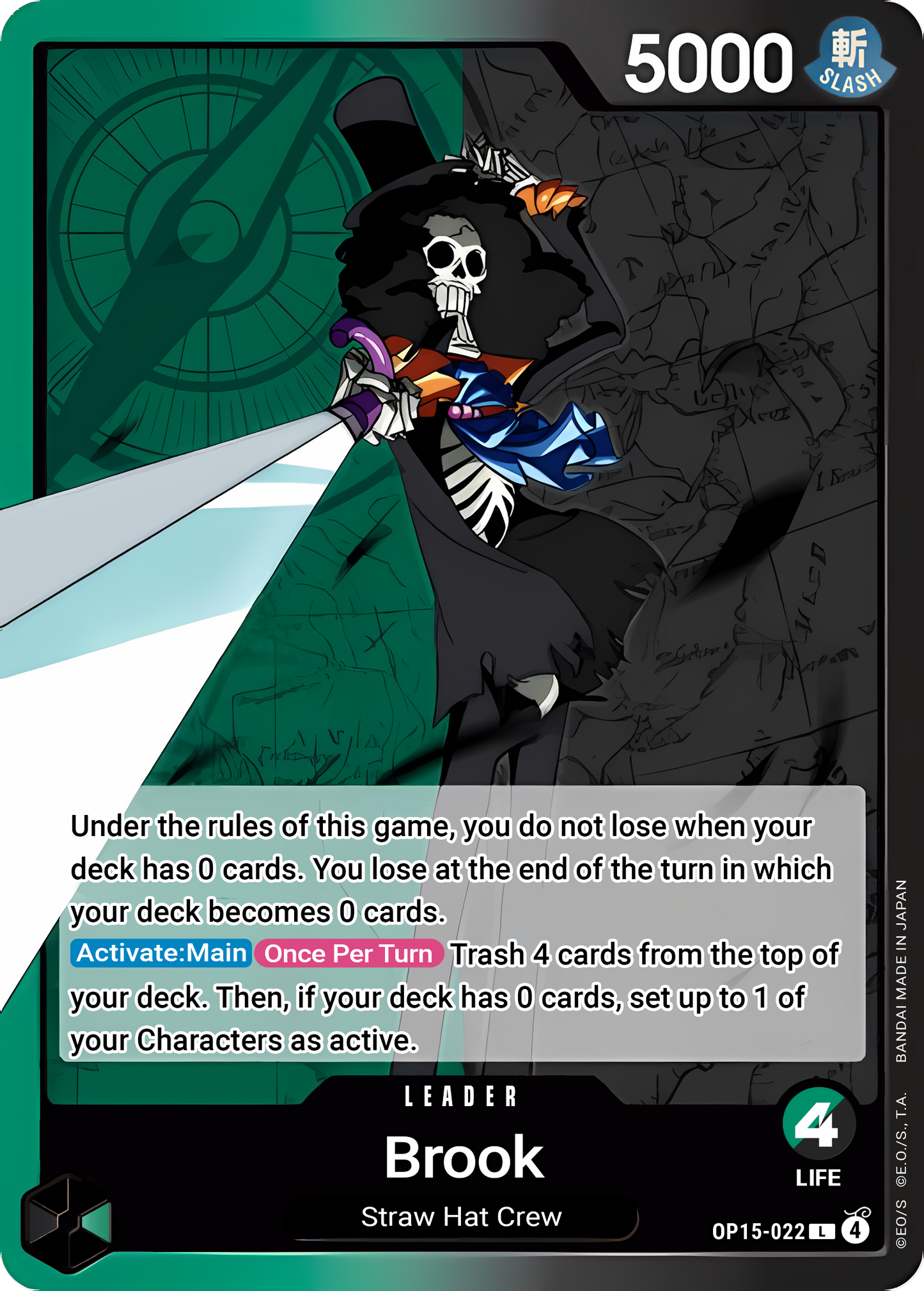 Brook OP15-022 (Adventure on Kami's Island)