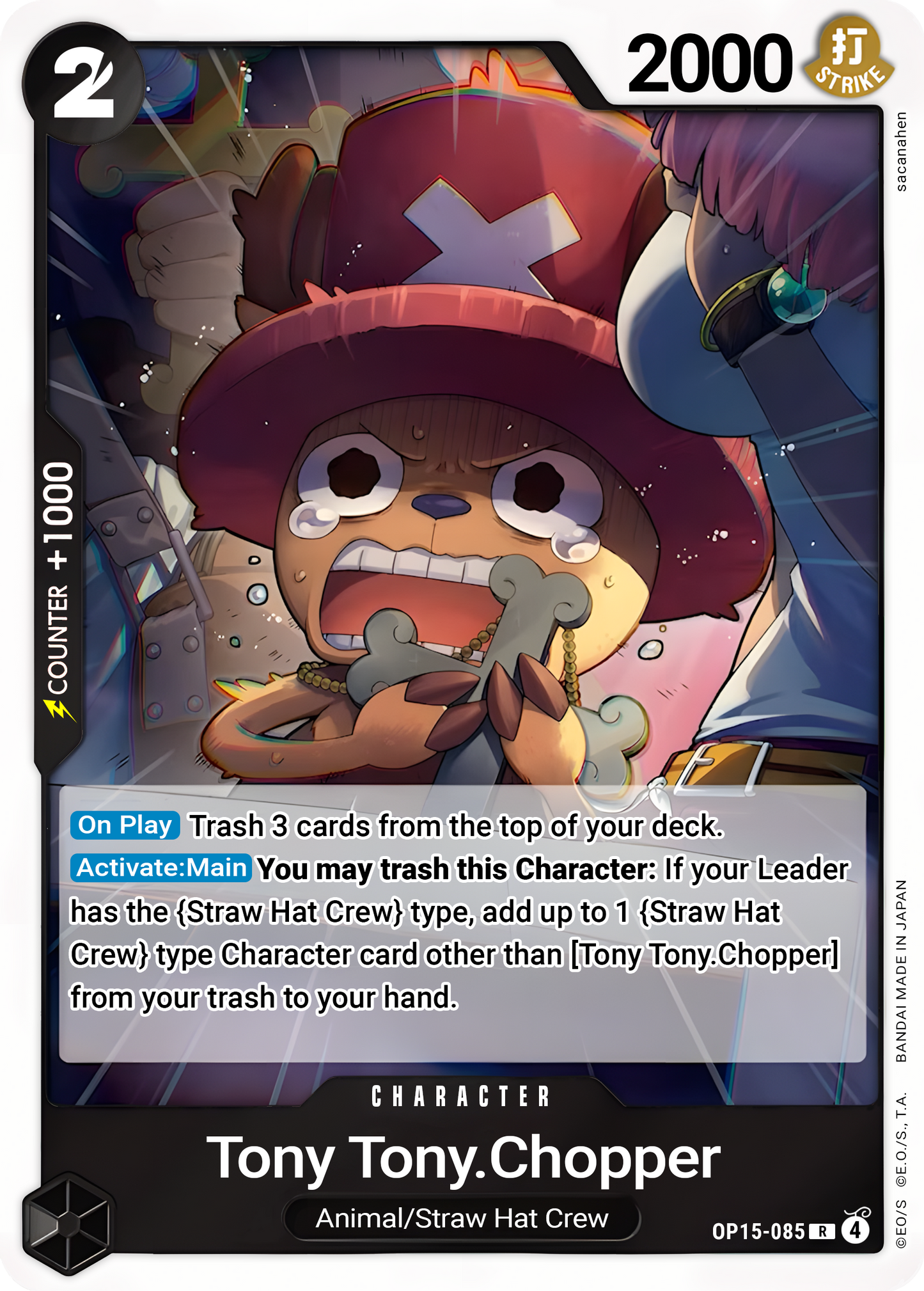 Tony Tony.Chopper OP15-085 (Adventure on Kami's Island) - Foil