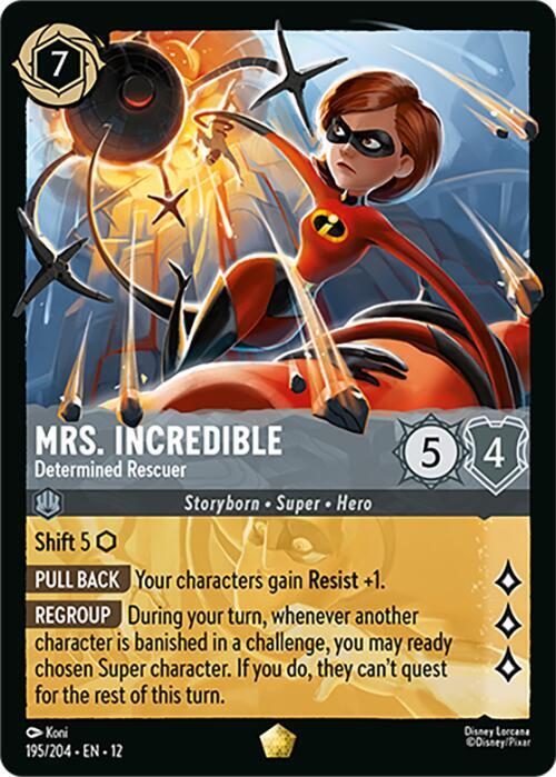 Mrs. Incredible, Determined Rescuer 195/204 (Wilds Unknown)