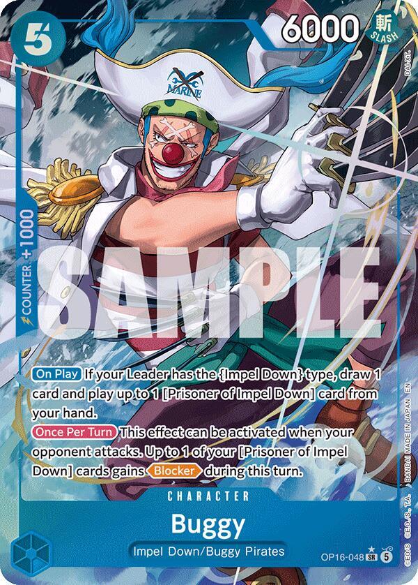 Buggy OP16-048 (The Time of Battle) - Alternate Art Foil