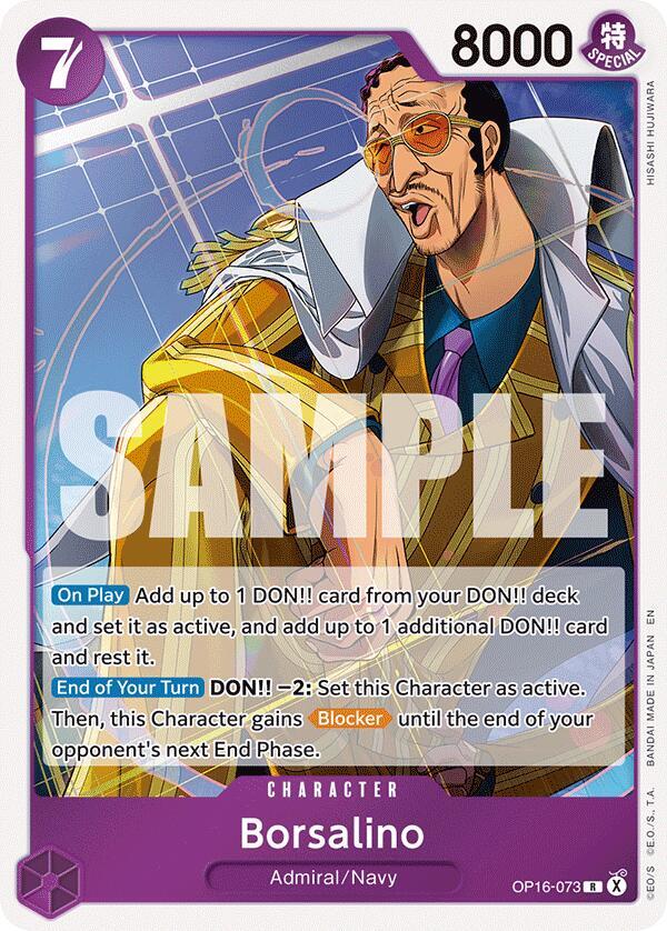 Borsalino OP16-073 (The Time of Battle) - Foil