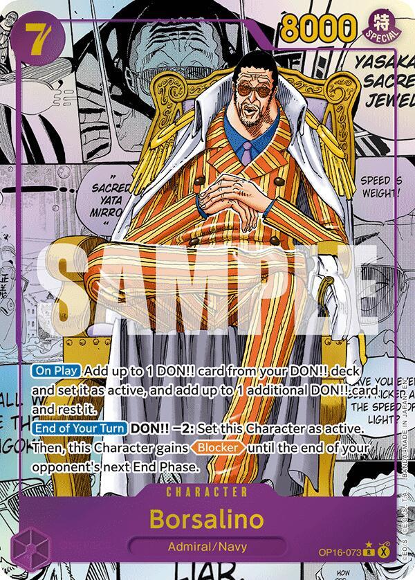 Borsalino OP16-073 (The Time of Battle) - Manga Foil
