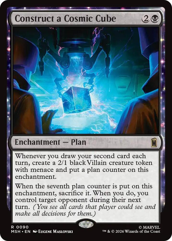 Construct a Cosmic Cube 90 (Marvel Super Heroes)