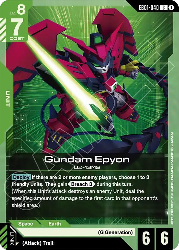 Gundam Epyon EB01-040 (Eternal Nexus)