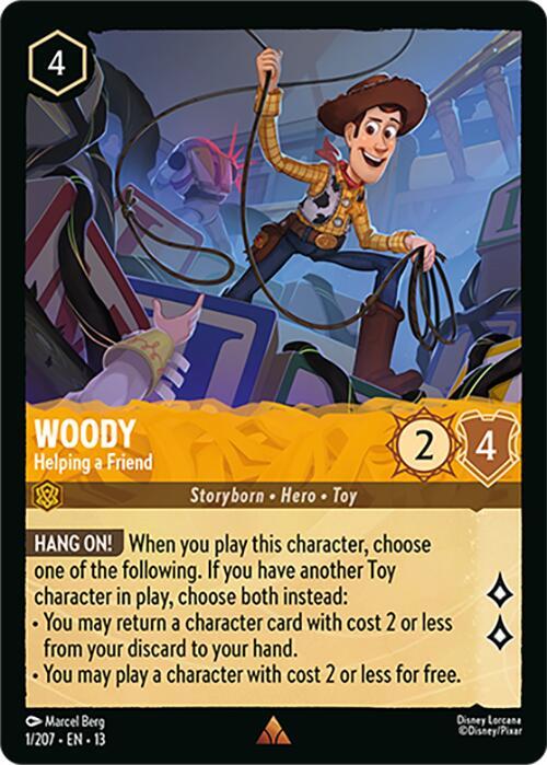 Woody, Helping a Friend 1/207 (Attack of the Vine!)