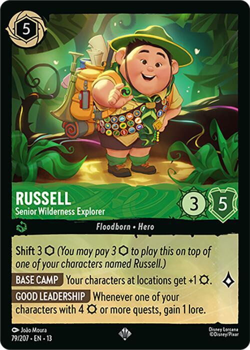 Russell, Senior Wilderness Explorer 79/207 (Attack of the Vine!) - Cold Foil