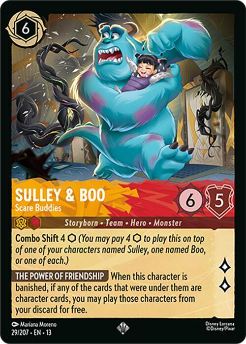 Sulley and Boo, Scare Buddies 29/204 (Attack of the Vine!)