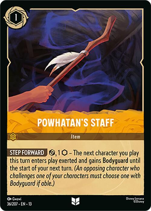 Powhatan's Staff 36/204 (Attack of the Vine!)