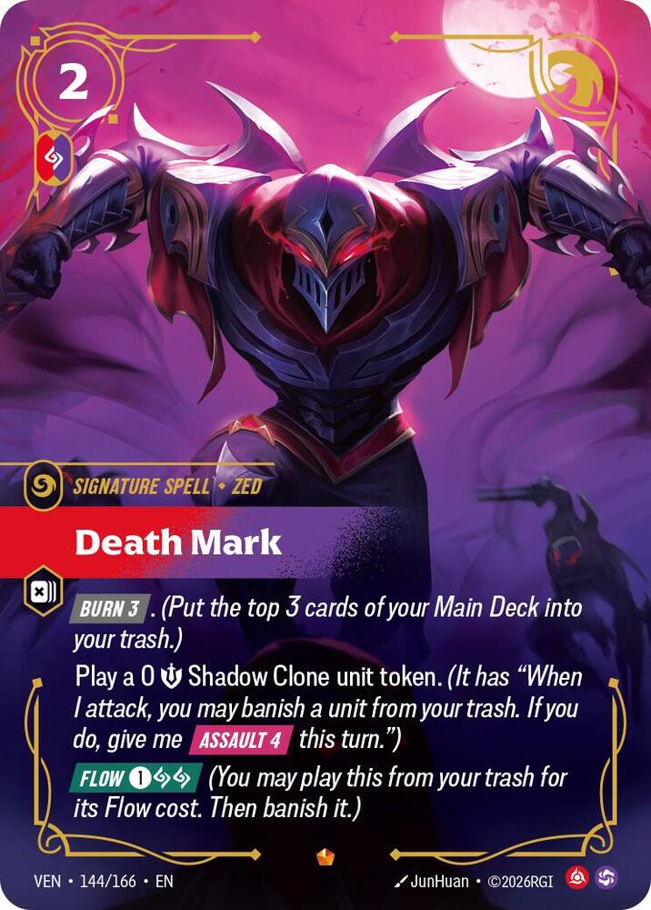 Death Mark 144/166 (Vendetta) - Foil