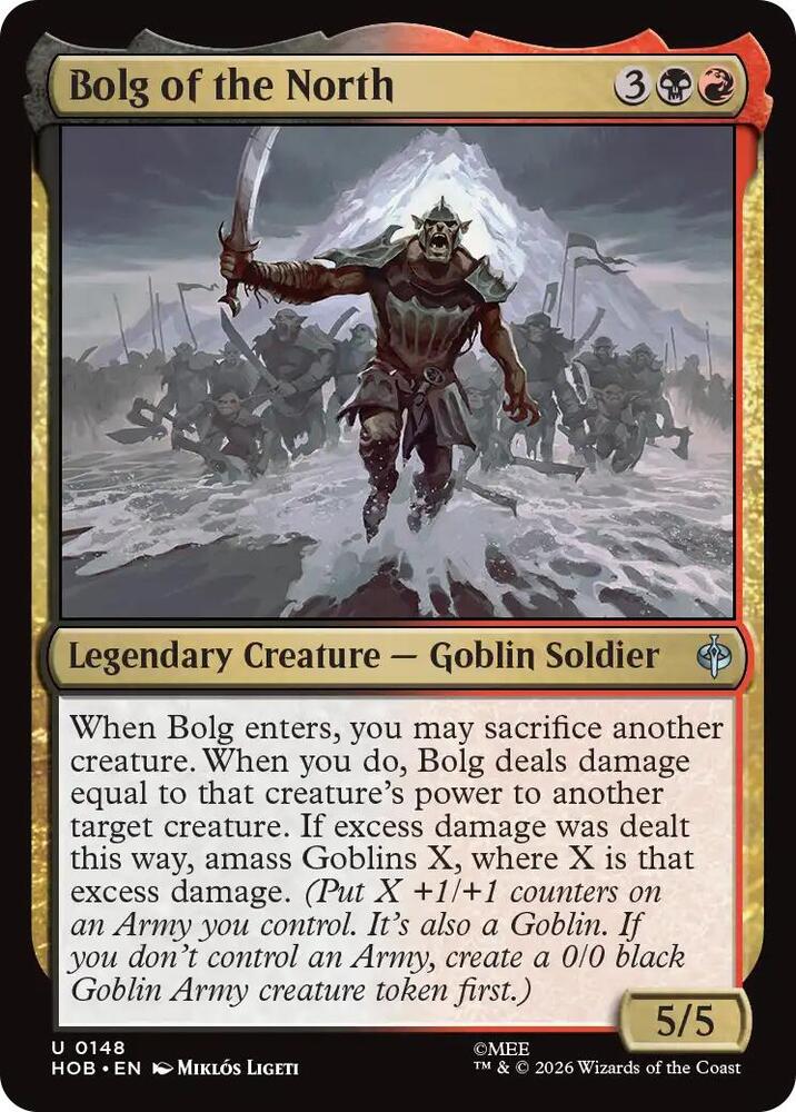 Bolg of the North 148 (The Hobbit)
