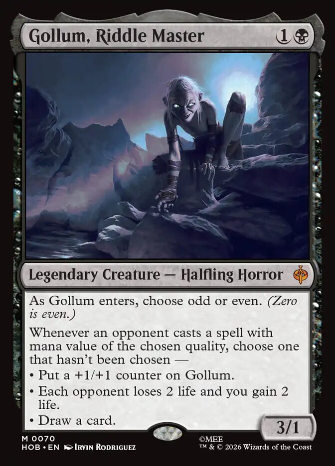 Gollum, Riddle Master 70 (The Hobbit) - Foil