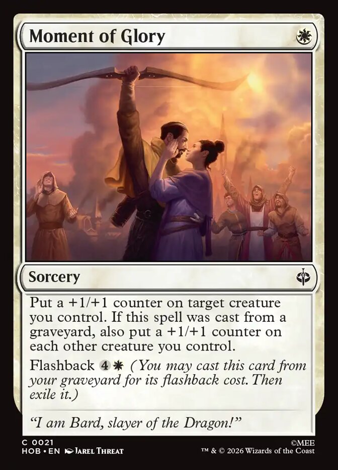 Moment of Glory 21 (The Hobbit) - Foil