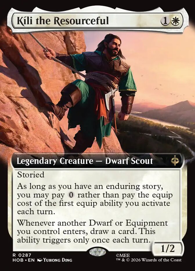 Kíli the Resourceful 287 (The Hobbit) - Extended Art