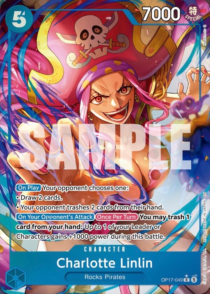 Charlotte Linlin OP17-049 (The World's Strongest Warriors) - Alternate Art Foil