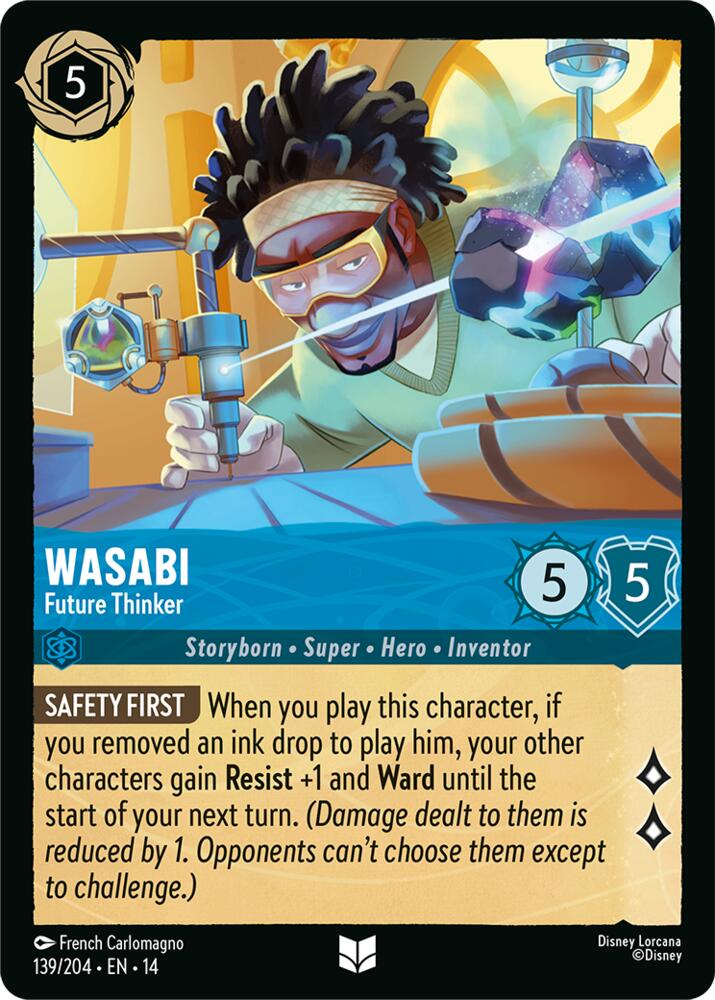 Wasabi, Future Thinker 139/204 (Hyperia City)