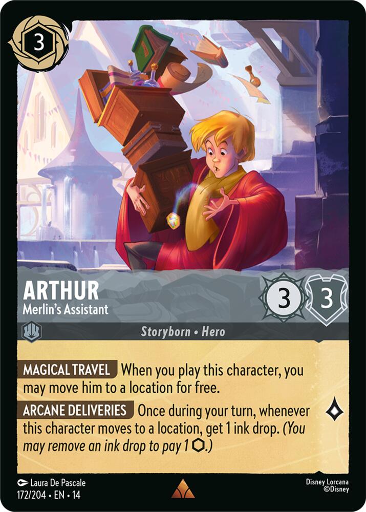 Arthur, Merlin's Assistant 172/204 (Hyperia City)