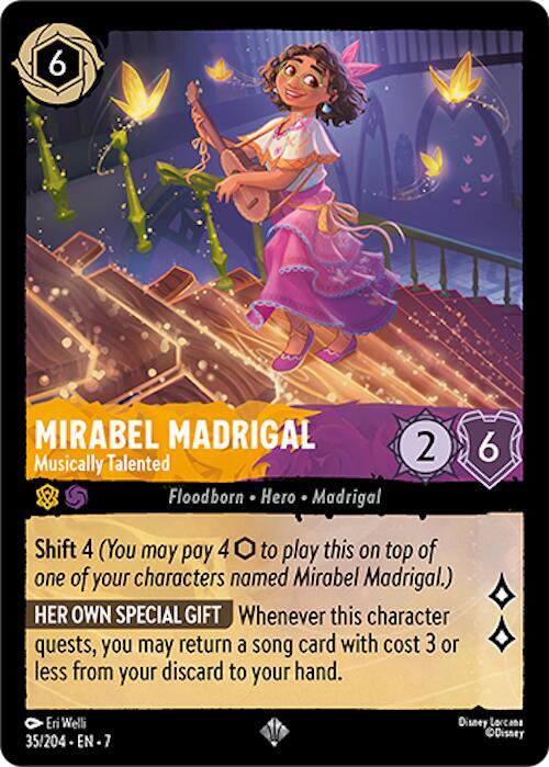 Mirabel Madrigal, Musically Talented 35/204 (Archazia's Island)