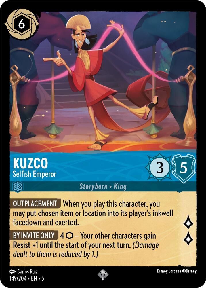 Kuzco Selfish Emperor 149/204 (Shimmering Skies)