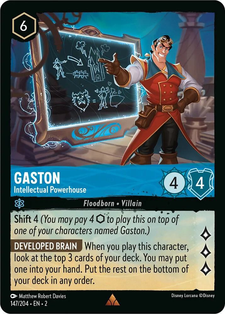 Gaston, Intellectual Powerhouse 147/204 (Rise of the Floodborn)