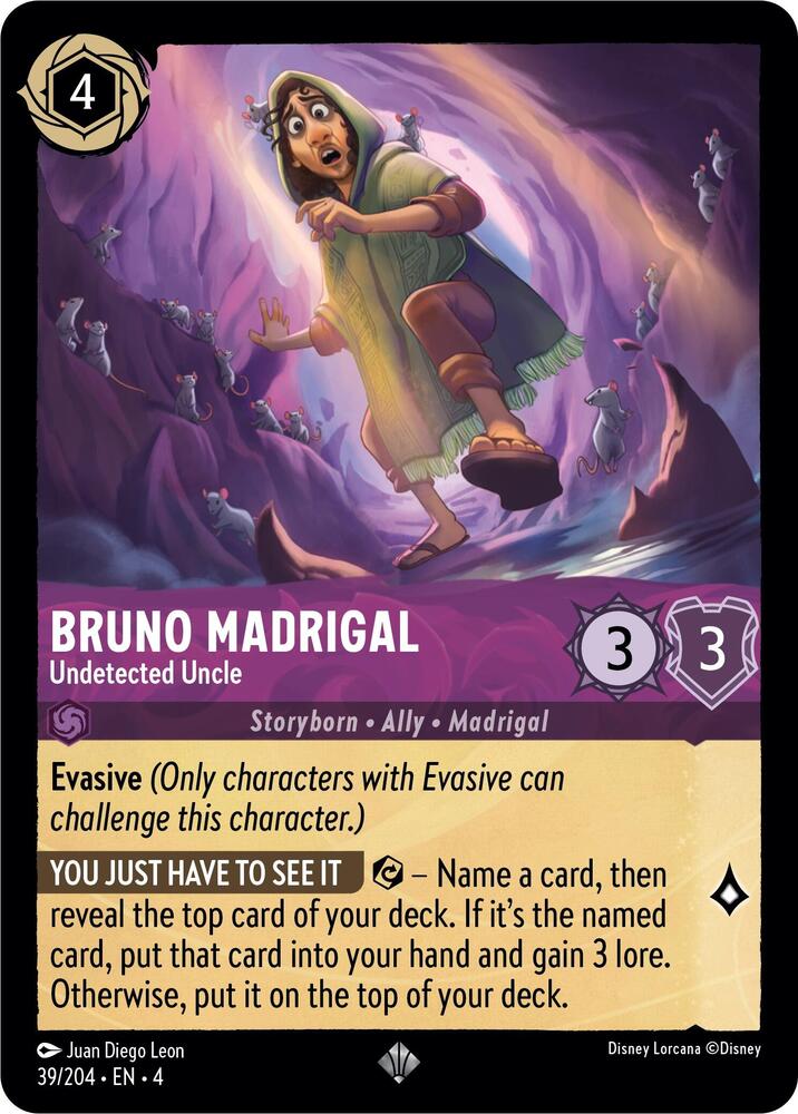 Bruno Madrigal, Undetected Uncle 39/204 (Ursula's Return)