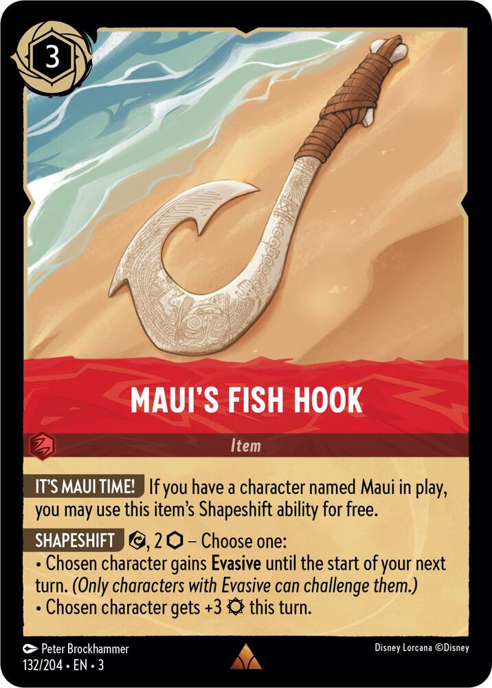 Mauis Fish Hook 132/204 (Into the Inklands)