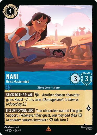 Nani Heist Mastermind 165/204 (Reign of Jafar) - Cold Foil