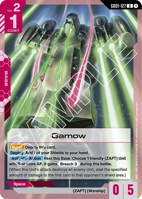 Gamow GD01-127 (Newtype Rising)