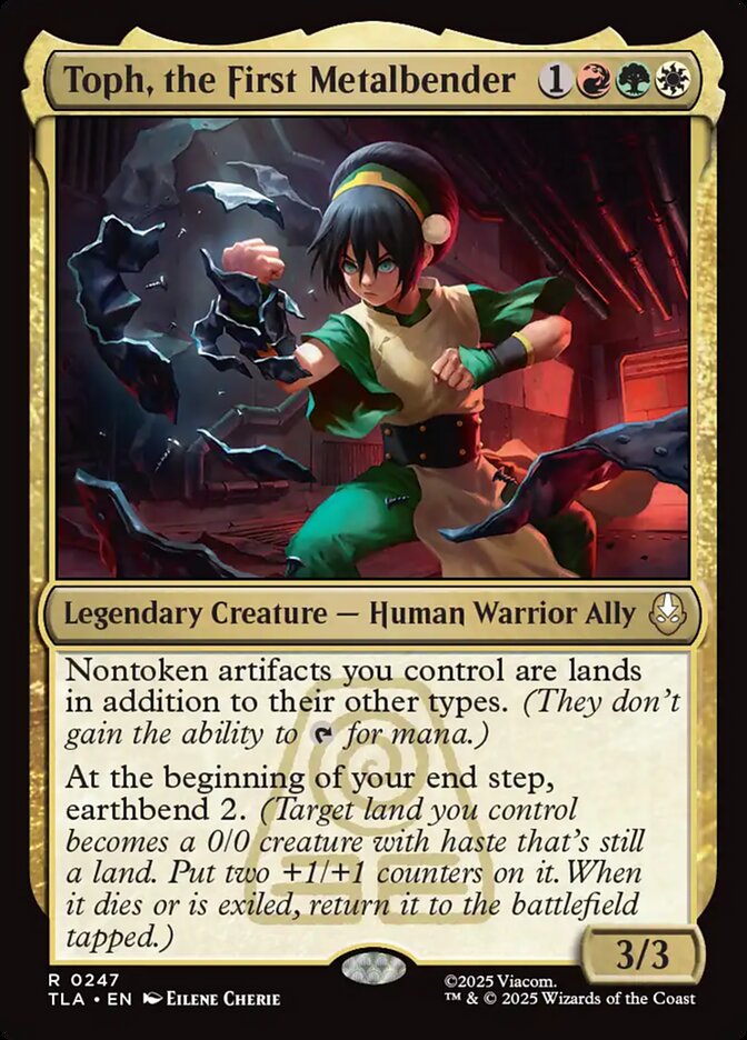 Toph, the First Metalbender 247/286 (Avatar: The Last Airbender)