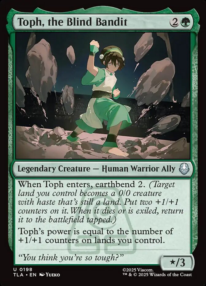 Toph the Blind Bandit 198 (Avatar: The Last Airbender)