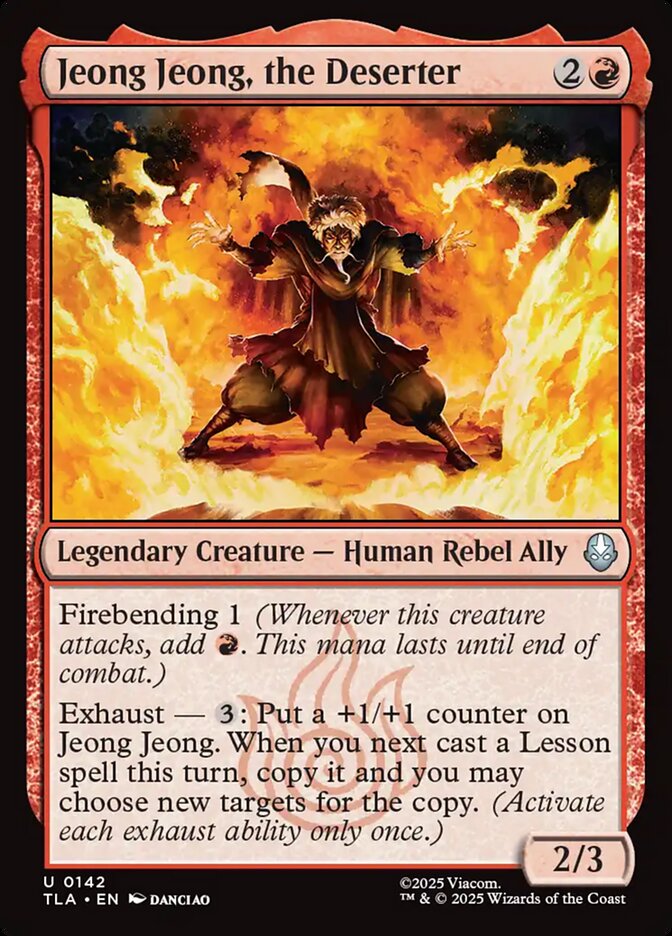 Jeong Jeong, the Deserter 142 (Avatar: The Last Airbender)