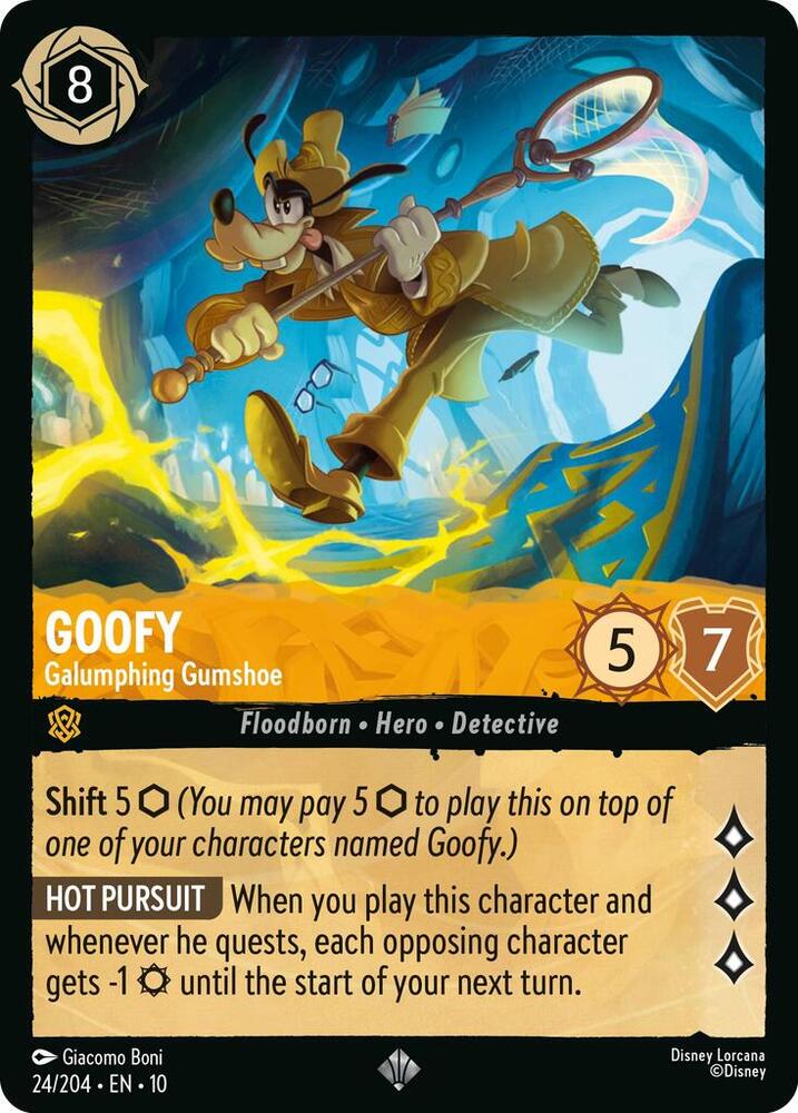 Goofy Galumphing Gumshoe 24/204 (Whispers in the Well)