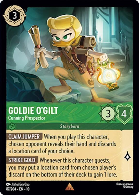 Goldie OGilt Cunning Prospector 87/204 (Whispers in the Well)