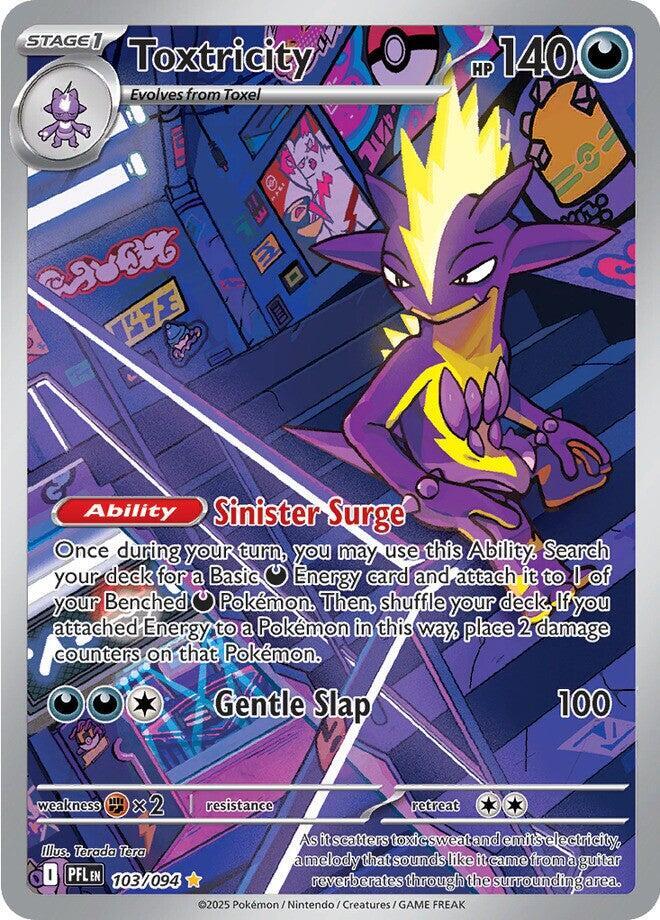 Toxtricity 103/094 (ME02: Phantasmal Flames) - Holofoil