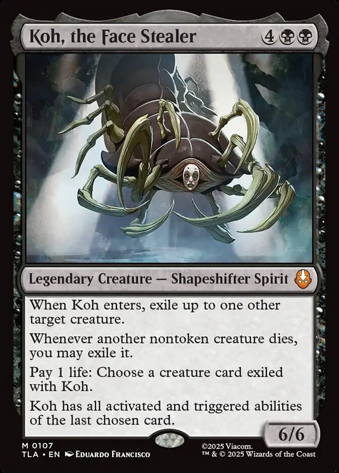Koh, the Face Stealer 107/286 (Avatar: The Last Airbender)