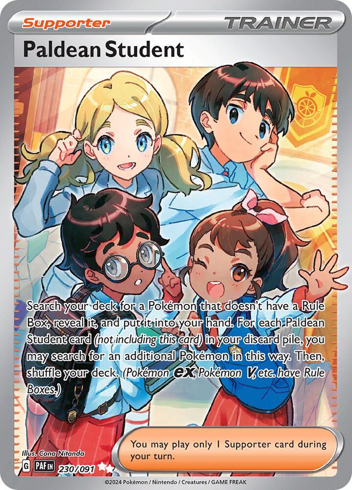 Paldean Student 230/091 (SV: Paldean Fates) - Holofoil