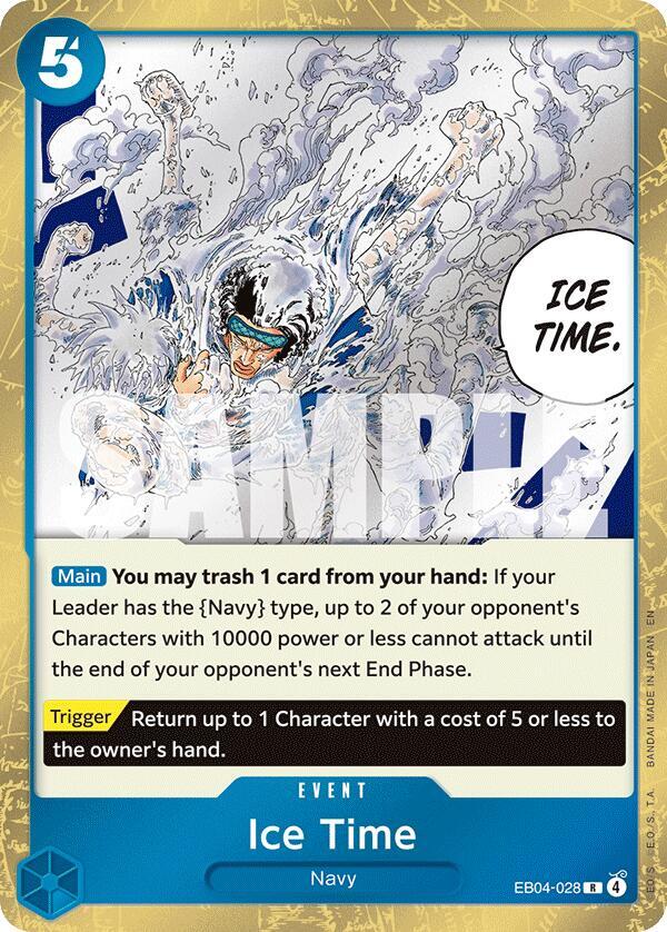 Ice Time EB04-028 (The Azure Sea's Seven) - Foil