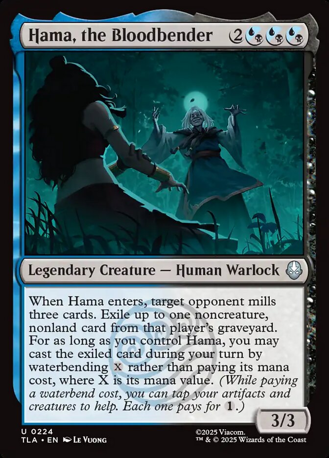 Hama, the Bloodbender 224/286 (Avatar: The Last Airbender)
