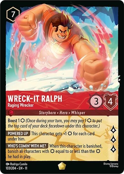 Wreck-It-Ralph, Raging Wrecker 103/204 (Winterspell)