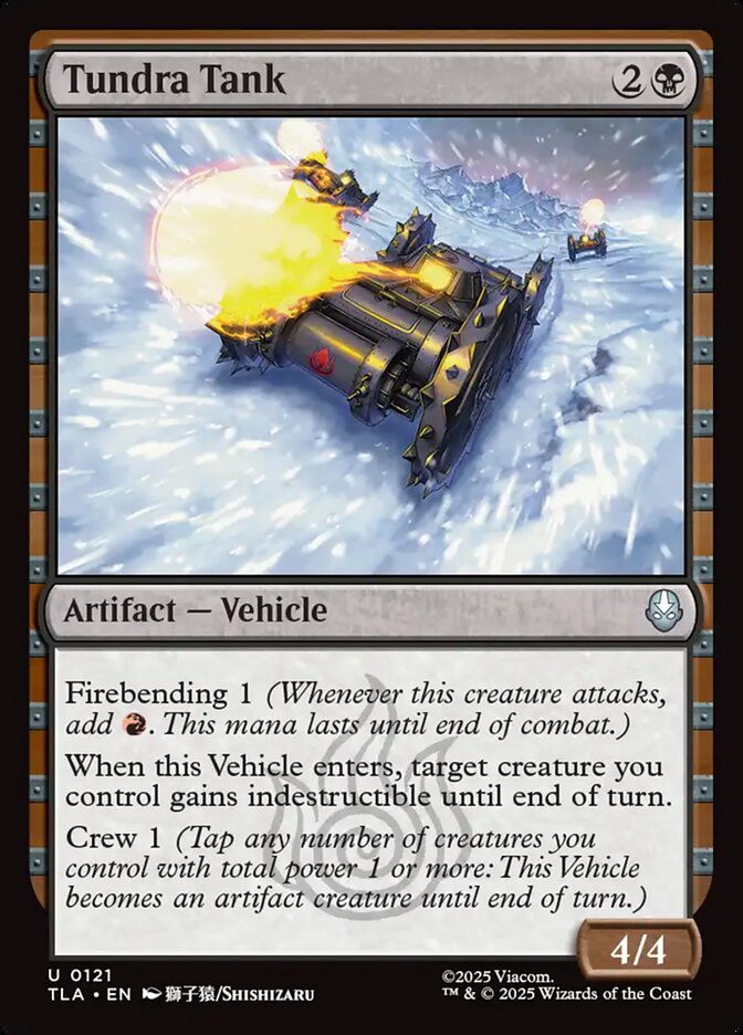 Tundra Tank 121/286 (Avatar: The Last Airbender) - Foil