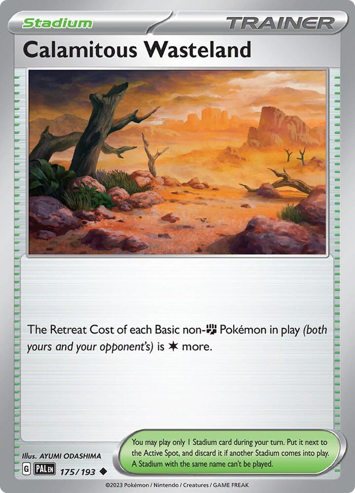 Calamitous Wasteland 175/193 (SV02: Paldea Evolved)